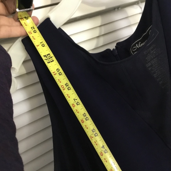 Prom/Bridemaid Dress Sz 16 Navy w/Pockets - Picture 11 of 12